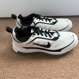 Nike White and Black Athletic Shoes